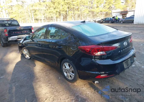 2020 Hyundai Elantra Sel из США, поврежденный, VIN 5NPD84LF0LH553983